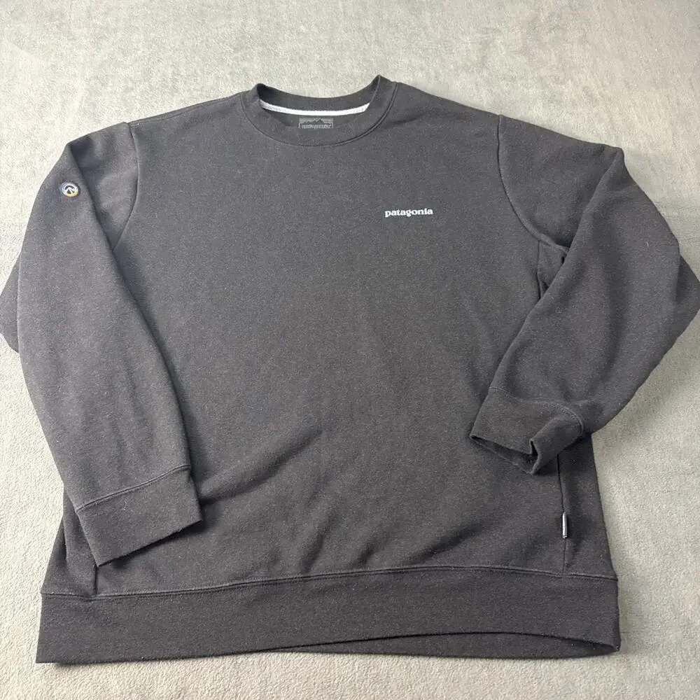 Patagonia Fitz Roy Icon Uprisal Crew Sweatshirt Unisex Mens Sz L Women’s XL